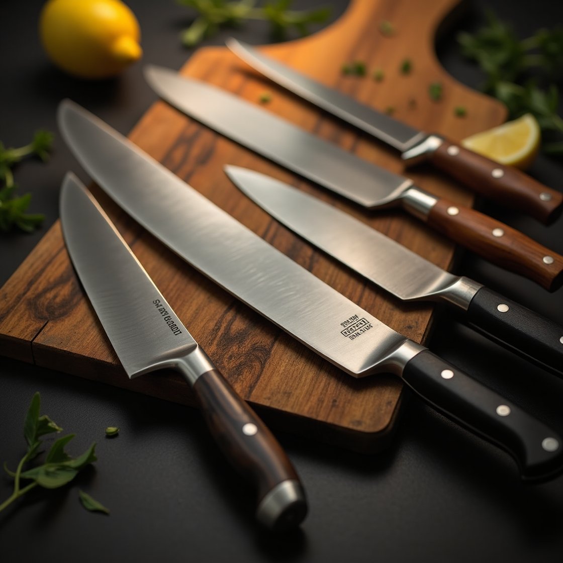 Flux_Dev_A_still_life_arrangement_of_various_kitchen_knives_ar_0