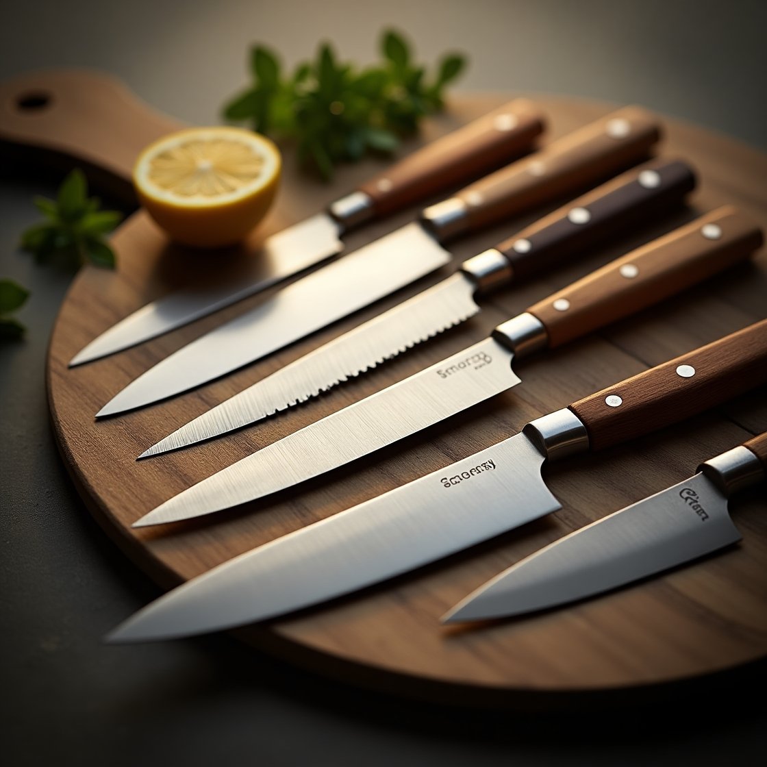 Flux_Dev_A_still_life_arrangement_of_various_kitchen_knives_ar_2