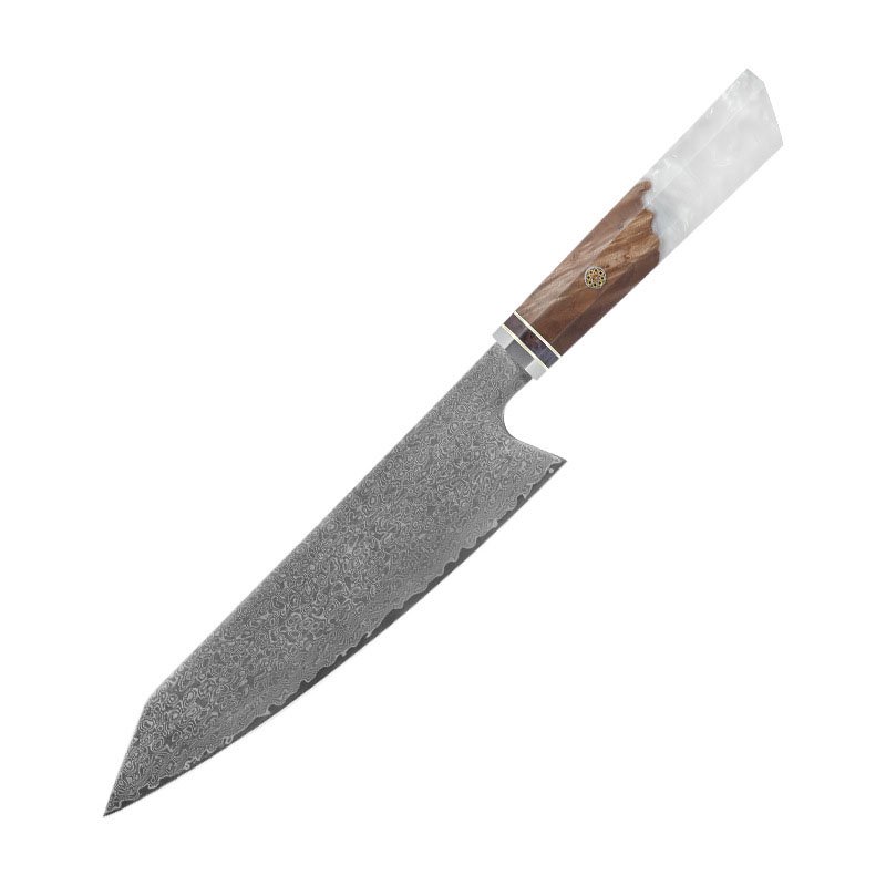 Cheapest Cooking Knife VG10 Steel Core 67 Layer Damascus Steel Chef Knife Wholesale